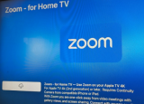 App Store 中适用于 Apple TV 的 Zoom 应用程序
