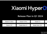小米公布 HyperOS 全球推出时间表