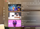有一个 Apple Vision Pro YouTube 查看器应用程序 但它不是来自 Google