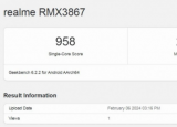 Geekbench 显示 Realme 12+ 5G 将配备天玑 7050 芯片组