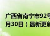 广西省南宁市92号汽油价格查询（2024年05月30日）最新更新数据