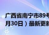 广西省南宁市89号汽油价格查询（2024年05月30日）最新更新数据