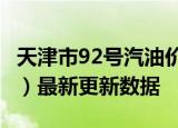 天津市92号汽油价格查询（2024年05月29日）最新更新数据