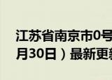 江苏省南京市0号柴油价格查询（2024年05月30日）最新更新数据