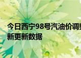 今日西宁98号汽油价调整最新消息（2024年05月30日）最新更新数据