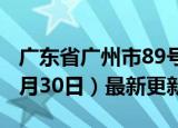 广东省广州市89号汽油价格查询（2024年05月30日）最新更新数据