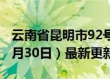 云南省昆明市92号汽油价格查询（2024年05月30日）最新更新数据