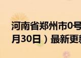 河南省郑州市0号柴油价格查询（2024年05月30日）最新更新数据