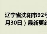 辽宁省沈阳市92号汽油价格查询（2024年05月30日）最新更新数据