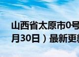 山西省太原市0号柴油价格查询（2024年05月30日）最新更新数据