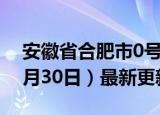 安徽省合肥市0号柴油价格查询（2024年05月30日）最新更新数据