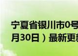 宁夏省银川市0号柴油价格查询（2024年05月30日）最新更新数据