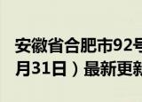 安徽省合肥市92号汽油价格查询（2024年05月31日）最新更新数据