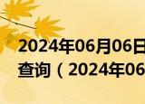 2024年06月06日河南省郑州市0号柴油价格查询（2024年06月06日）