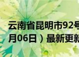 云南省昆明市92号汽油价格查询（2024年06月06日）最新更新数据