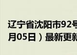 辽宁省沈阳市92号汽油价格查询（2024年06月05日）最新更新数据