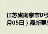 江苏省南京市0号柴油价格查询（2024年06月05日）最新更新数据