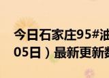 今日石家庄95#油价最新消息（2024年06月05日）最新更新数据