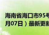 海南省海口市95号汽油价格查询（2024年06月07日）最新更新数据