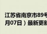 江苏省南京市89号汽油价格查询（2024年06月07日）最新更新数据