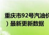 重庆市92号汽油价格查询（2024年06月07日）最新更新数据