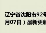 辽宁省沈阳市92号汽油价格查询（2024年06月07日）最新更新数据