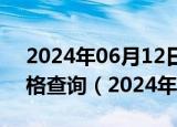 2024年06月12日湖南省长沙市95号汽油价格查询（2024年06月11日）