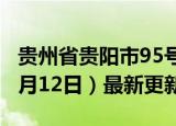 贵州省贵阳市95号汽油价格查询（2024年06月12日）最新更新数据