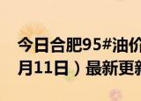 今日合肥95#油价调整最新消息（2024年06月11日）最新更新数据