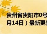 贵州省贵阳市0号柴油价格查询（2024年06月14日）最新更新数据