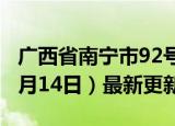 广西省南宁市92号汽油价格查询（2024年06月14日）最新更新数据