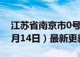 江苏省南京市0号柴油价格查询（2024年06月14日）最新更新数据