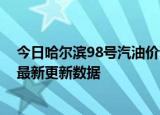 今日哈尔滨98号汽油价调整最新消息（2024年06月14日）最新更新数据