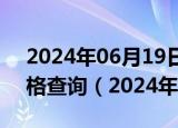 2024年06月19日江苏省南京市95号汽油价格查询（2024年06月18日）