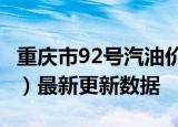 重庆市92号汽油价格查询（2024年06月19日）最新更新数据