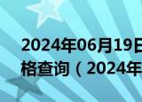 2024年06月19日湖南省长沙市95号汽油价格查询（2024年06月19日）