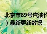 北京市89号汽油价格查询（2024年06月18日）最新更新数据