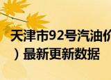 天津市92号汽油价格查询（2024年06月20日）最新更新数据