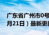 广东省广州市0号柴油价格查询（2024年06月21日）最新更新数据