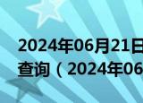 2024年06月21日宁夏省银川市0号柴油价格查询（2024年06月21日）