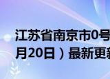 江苏省南京市0号柴油价格查询（2024年06月20日）最新更新数据