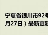 宁夏省银川市92号汽油价格查询（2024年06月27日）最新更新数据