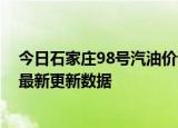 今日石家庄98号汽油价调整最新消息（2024年06月27日）最新更新数据