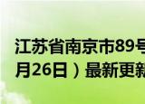 江苏省南京市89号汽油价格查询（2024年06月26日）最新更新数据