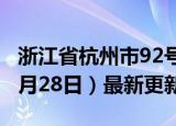 浙江省杭州市92号汽油价格查询（2024年06月28日）最新更新数据