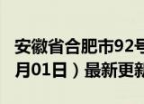 安徽省合肥市92号汽油价格查询（2024年07月01日）最新更新数据