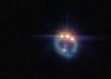 韦伯欣赏透镜类星体 RX J1131-1231 的宝石环