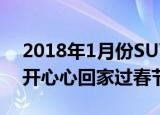 2018年1月份SUV上市新车汇总买辆新车开开心心回家过春节