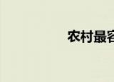 农村最容易挣钱的项目