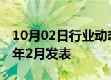 10月02日行业动态:香港新一份财政预算案明年2月发表